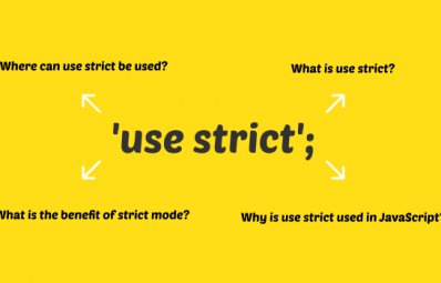 The modern mode, "use strict" in JavaScript