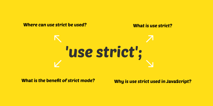 The modern mode, "use strict" in JavaScript