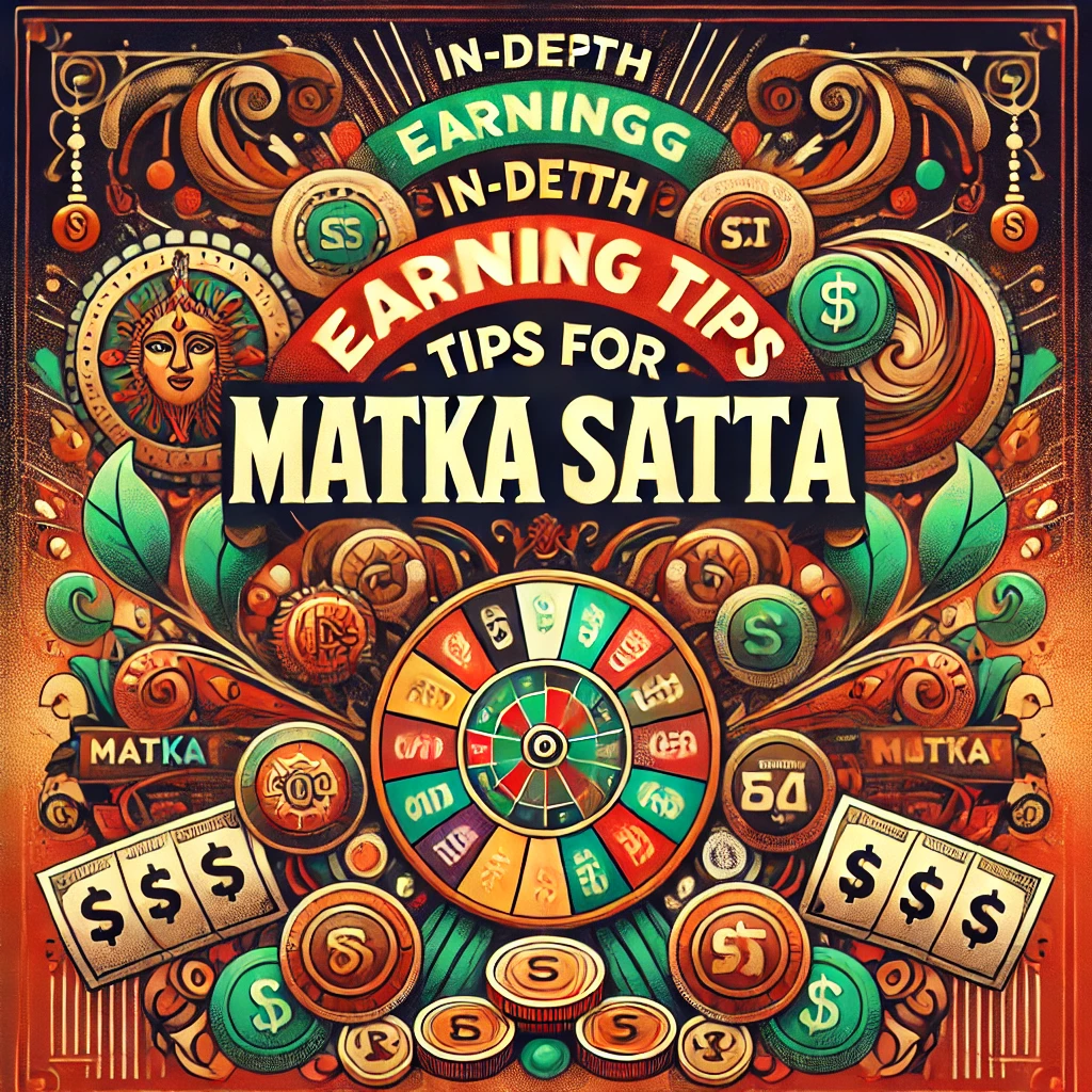 Maximize Your Earnings with Matka Satta: Proven Strategies"