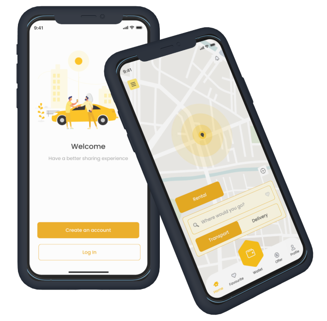 On-Demand Taxi App & Web Solution