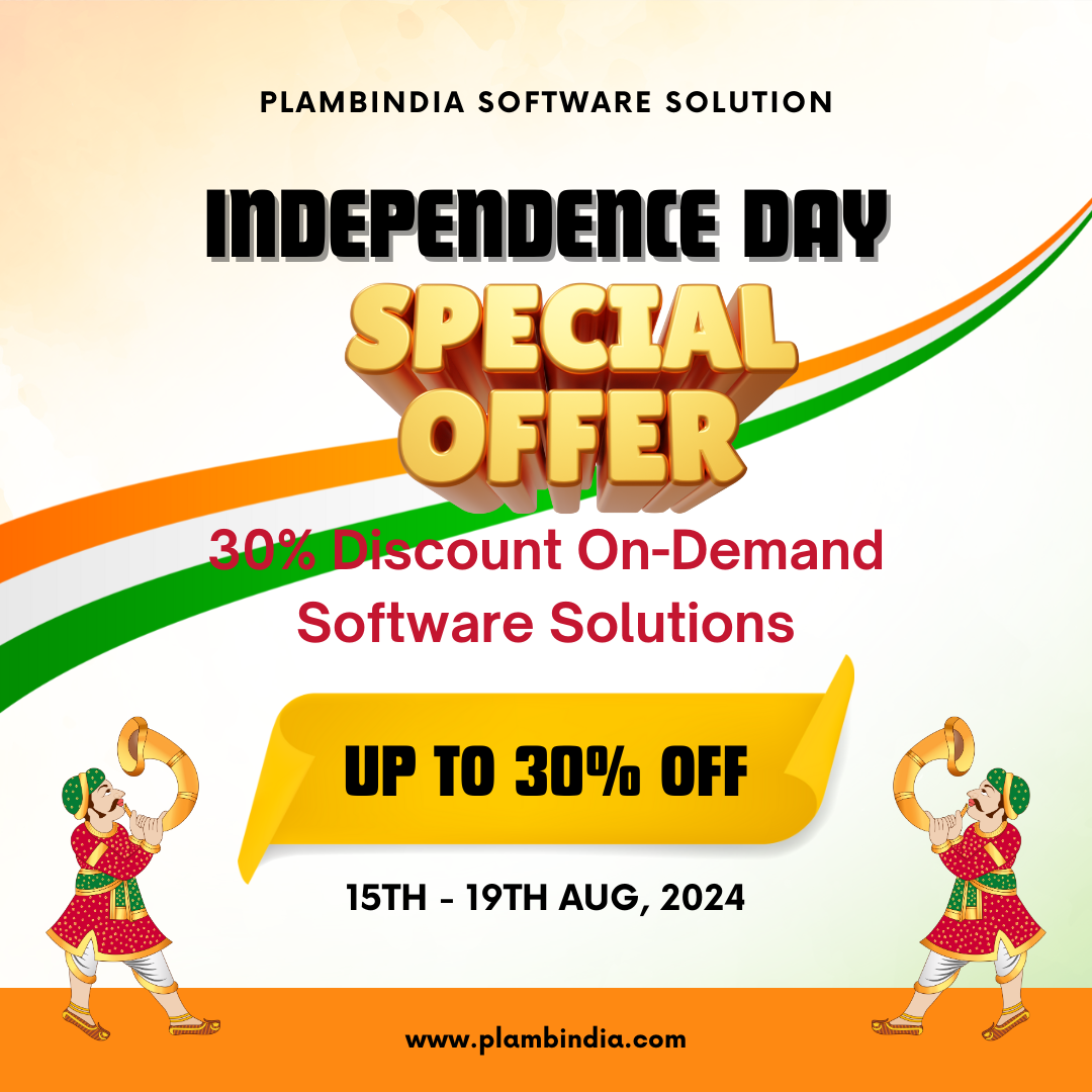 Independence Day Offer - 30% Off on All, On App Development