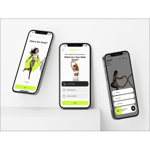 Daily Fitness Workout app - Flutter Mobile UI Kit