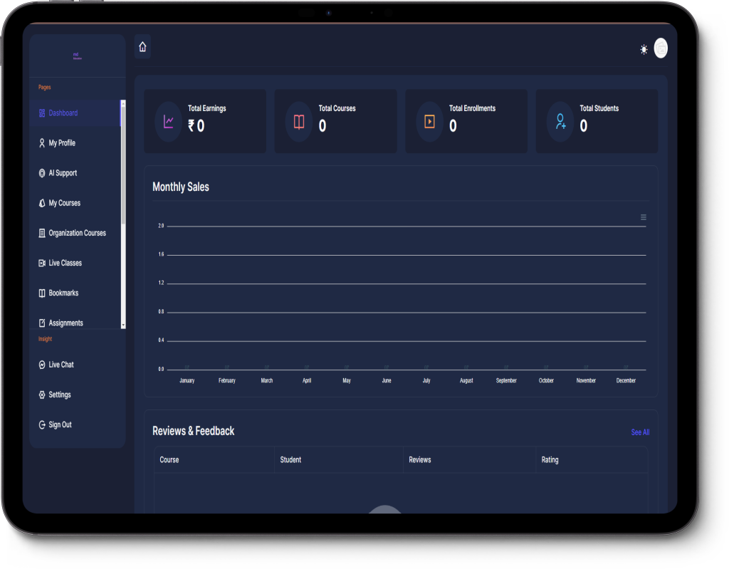 PlambIndia LMS:  Online AI Powered Learning Management System Web & Mobile Applications